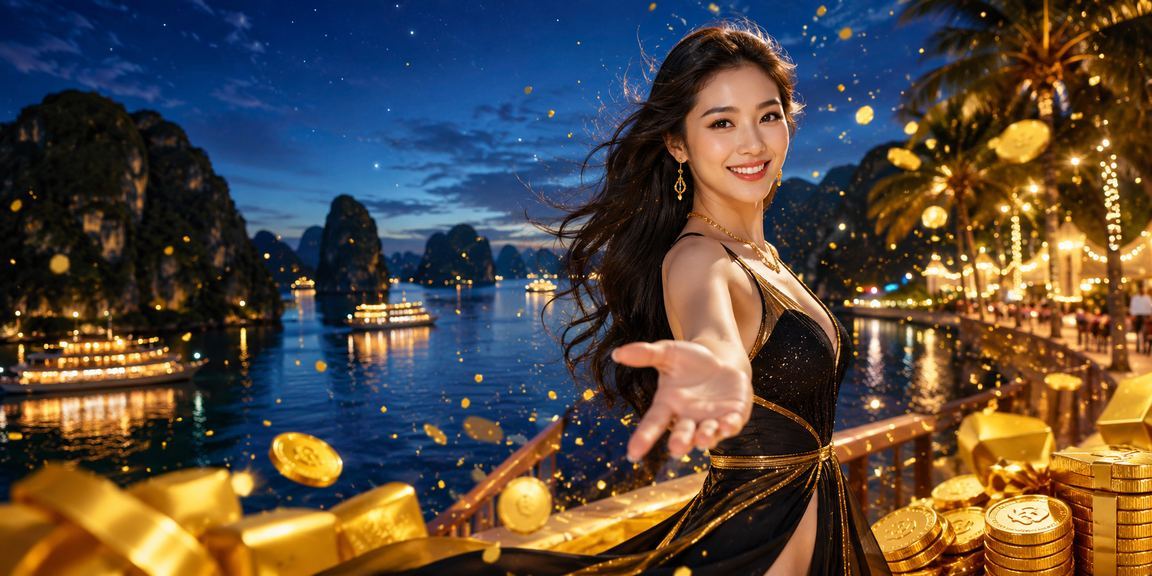 Phong cảnh vịnh Hạ Long tượng trưng cho sự cân bằng và thư giãn trong cuộc sống